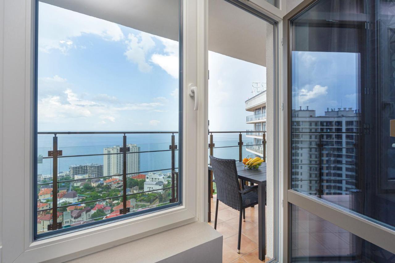 Level 24 - Sea & Sky View Apartment Odessa Buitenkant foto